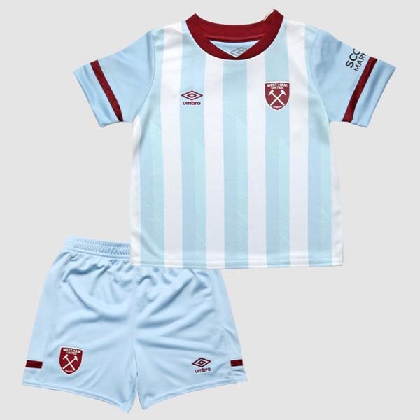 Thailand Trikot West Ham United Auswarts Kinder 2021-22